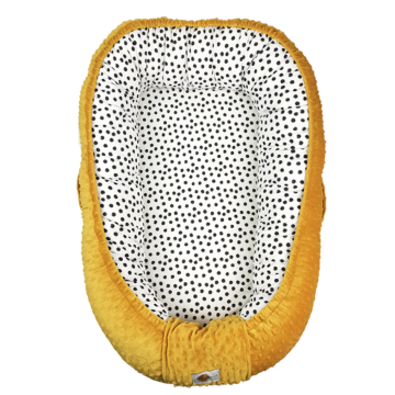 Baby Star Βρεφική φωλιά Μαύρο-Πουά